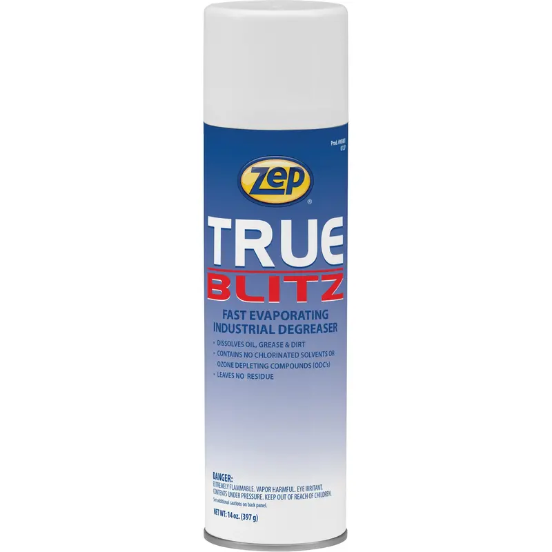 True Blitz Fast-Evaporating Industrial Degreaser, 14 Oz., Aerosol Can 1