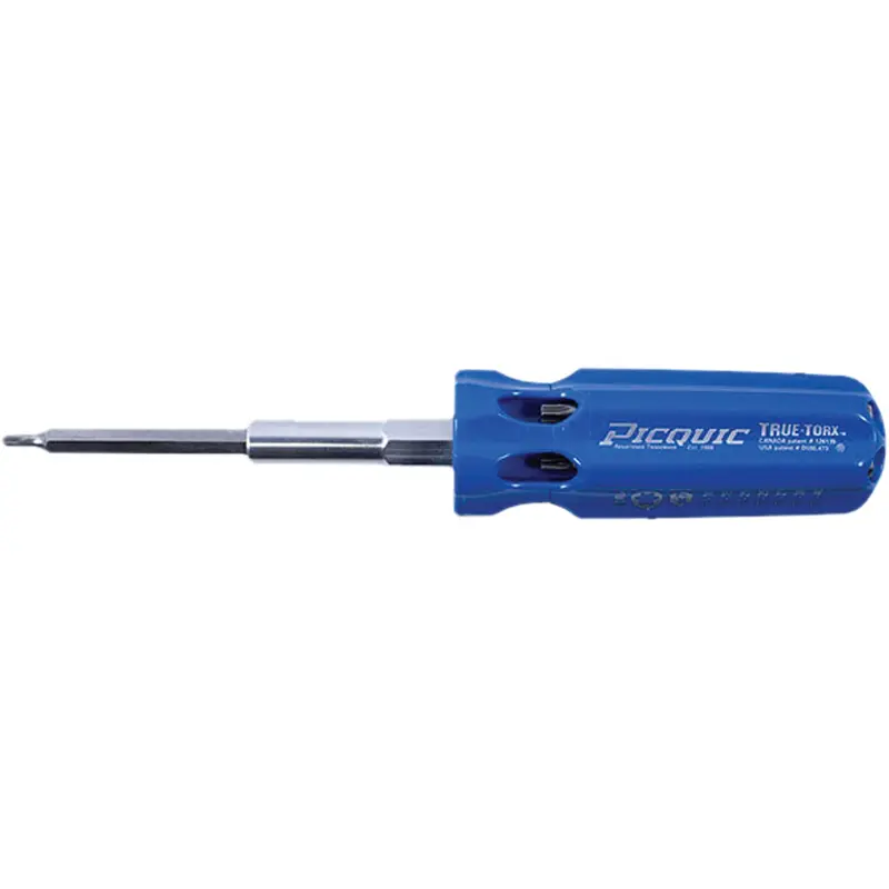 True Torx™ Multi-Bit Screwdriver, Plastic Handle 1