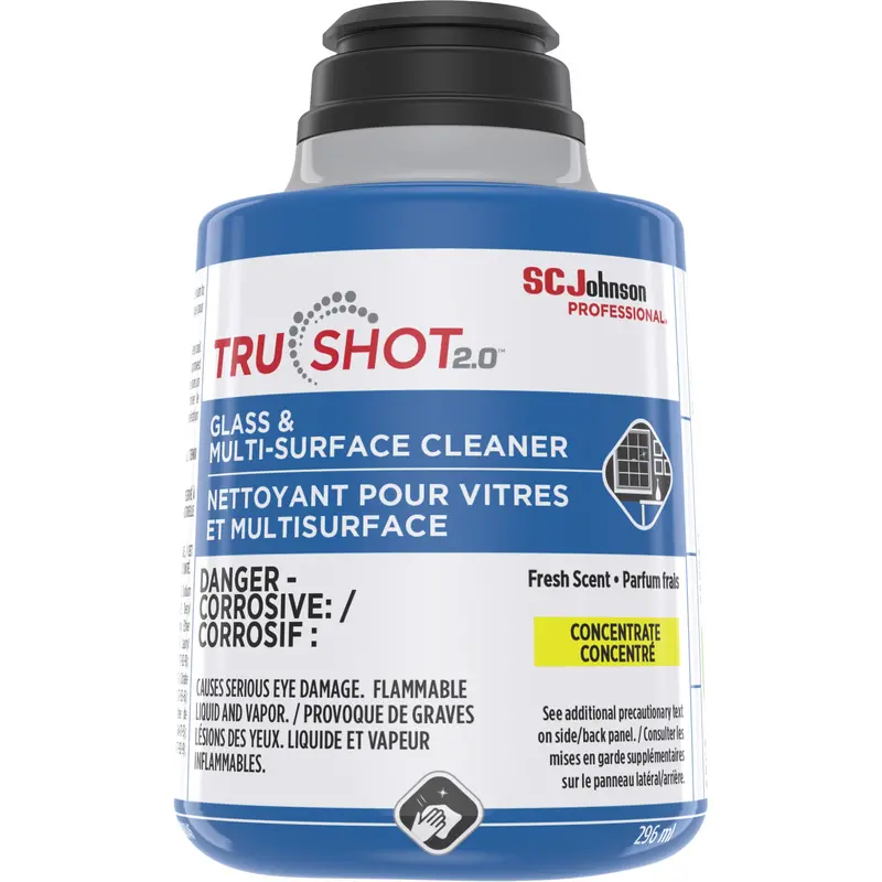 Trushot 2.0™ Glass & Multi-Surface Cleaner, 266 Ml, Trigger Bottle 1