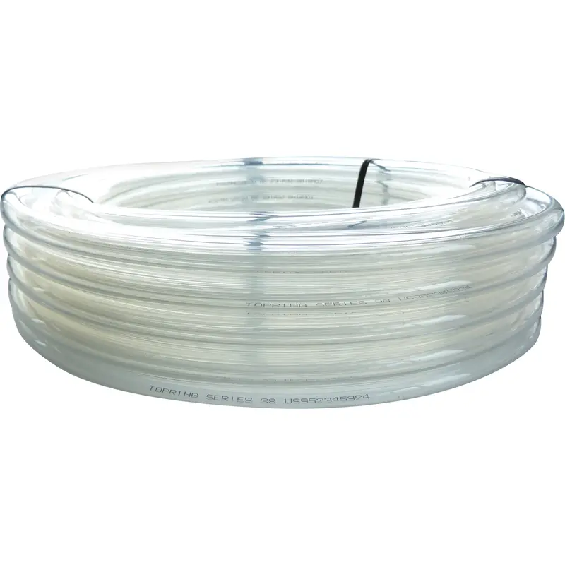 Tubing, Air/Water, 0.75" Od X 100' L, Pvc, Clear, 45 Psi @ 20°C 1