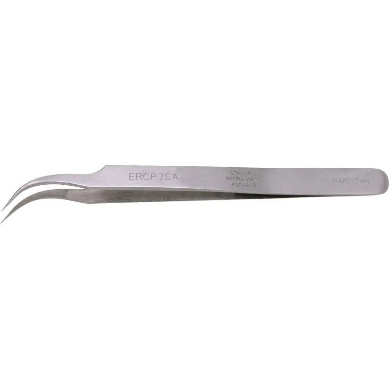 Tweezers - Pointed Tips, Curved - 4.75" (120 Mm) 1