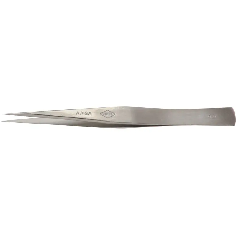 Tweezers - Pointed Tips, Straight - 4.92" (125 Mm) 1
