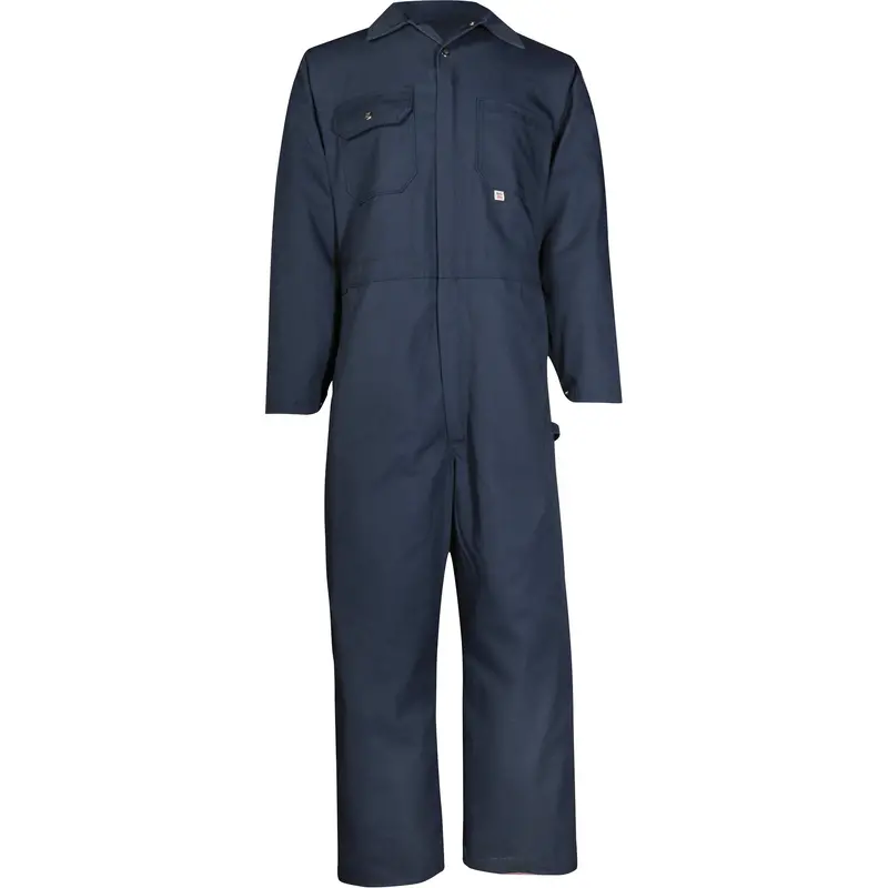 Twill Workwear Deluxe Coveralls, Men's, Navy Blue, Size 52 1