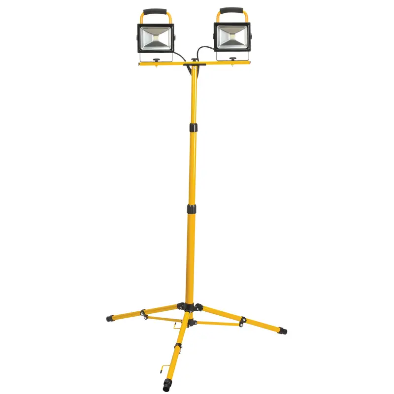 Twin-Head Work Light, Led, 40 W, 4800 Lumens, Aluminum Housing 1