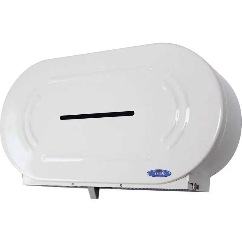 Twin Jumbo Toilet Paper Dispenser, Multiple Roll Capacity 1