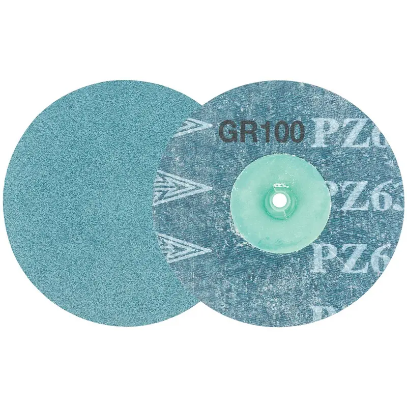 Twist™ Topcut™ Sanding Disc, 3" Dia., 100 Grit, Zirconium 1