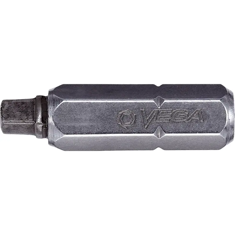 Two-Piece Construction Insert Bit, Square, #2, 1/4" Drive 1