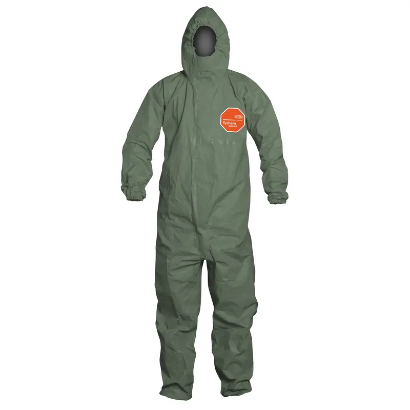 Tychem® 2000 Sfr Protective Coveralls, 2X-Large, Green 1