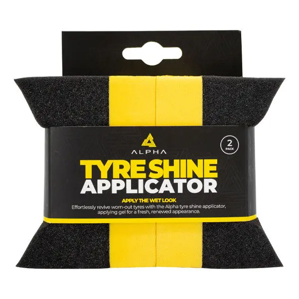 Tyre Shine Applicator Pack Of 2 1