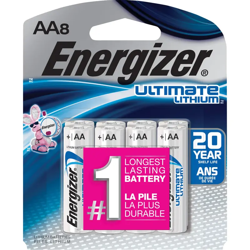 Ultimate Lithium Batteries, Aa, 1.5 V 1