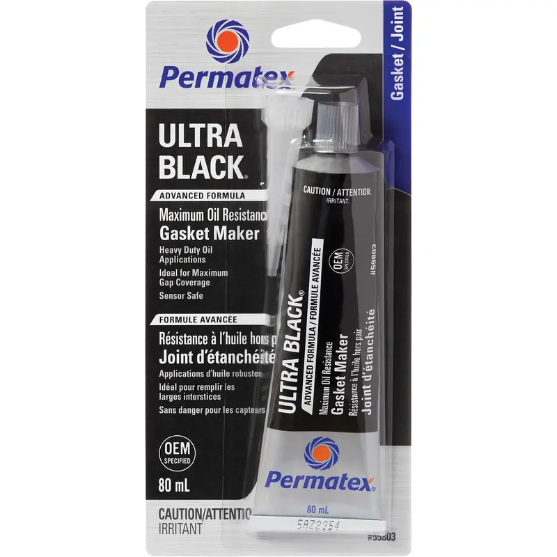 Ultra Black® Gasket Maker, Tube, Black 1