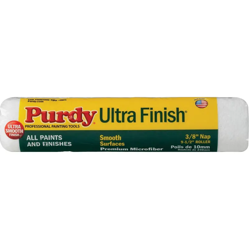 Ultra Finish Roller Cover, 9.5 Mm (3/8") Nap, 240 Mm (9-1/2") L 1