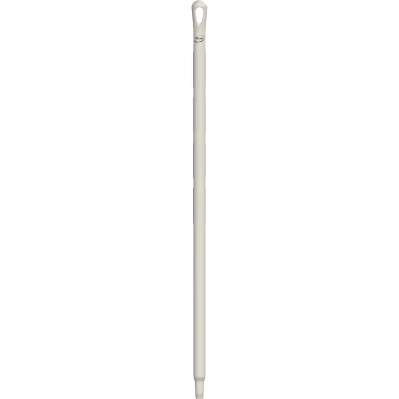 Ultra Hygiene Handle, Broom/Brush/Pad Holder/Scraper/Squeegee, White, Standard, 40" L 1