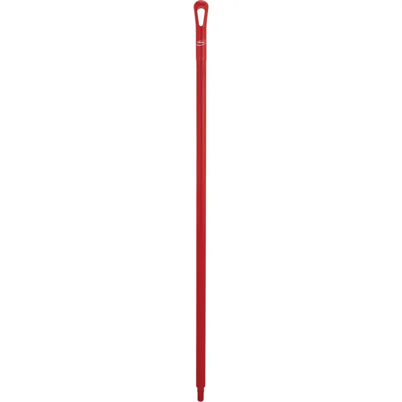 Ultra Hygiene Handle, Polypropylene, Ergonomic, Euro Threaded Tip, 1-1/4" Diameter, 51" Length 1