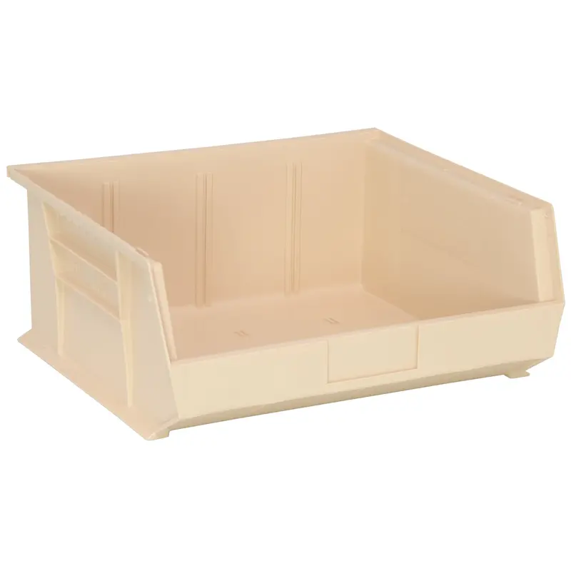Ultra Stack & Hang Bin, 16-1/2" W X 7" H X 14-3/4" D, Ivory 1