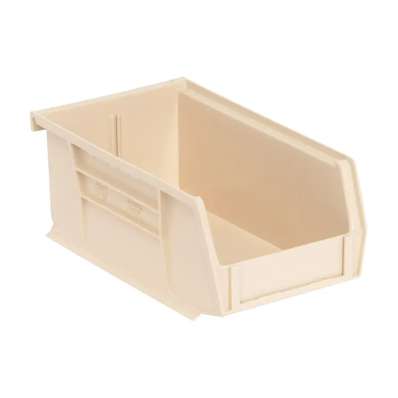 Ultra Stack & Hang Bin, 4-1/8" W X 3" H X 7-3/8" D, Ivory 1