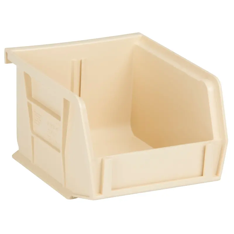 Ultra Stack & Hang Bin, 8-1/4" W X 7" H X 14-3/4" D, Ivory 1