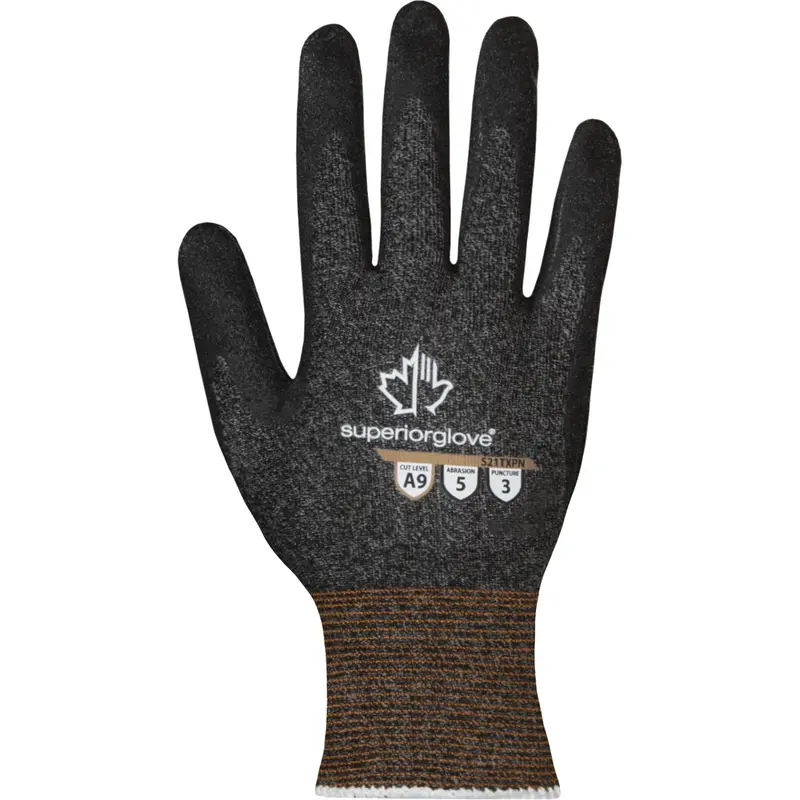 Ultra-Thin Cut-Resistant Gloves, Size Small/7, 21 Gauge, Nitrile Coated, Tenactiv™ Shell, Astm Ansi Level A9 1
