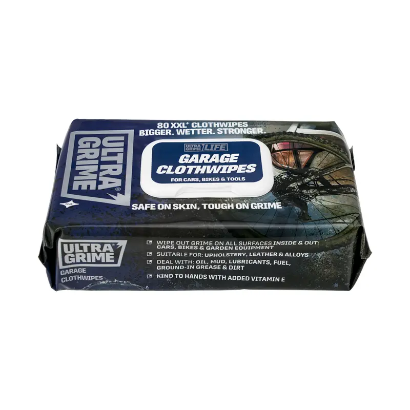 Ultragrime Life Garage Xxl+ Clothwipes 80Pk 1