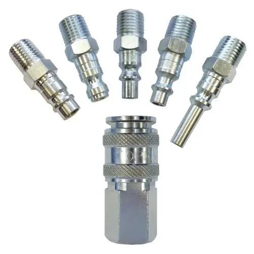 Unimax Universal 5-In-1 Coupler, Nickel Plated Steel 1