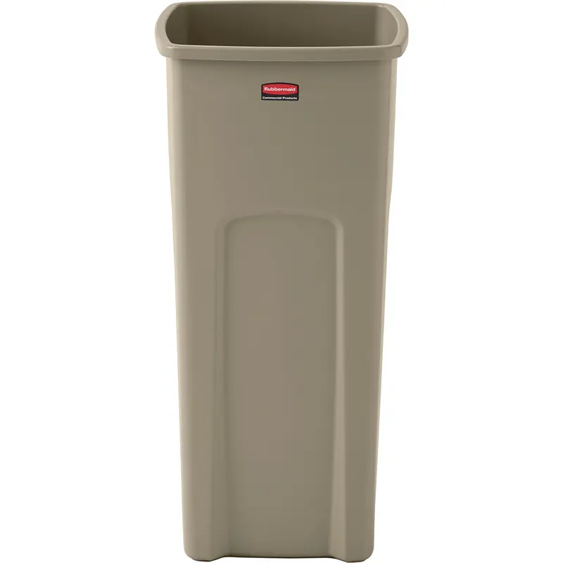 Untouchable® Square Container, Plastic, 23 Us Gal. 1