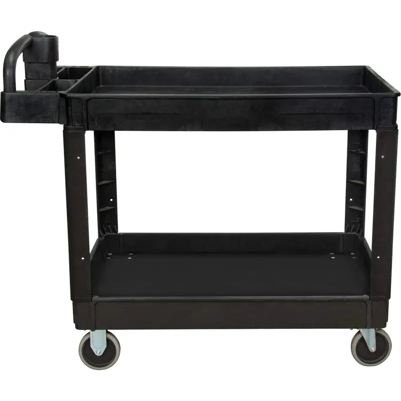 Utility Cart, 2 Tiers, 25-5/8" X 33-1/2" X 43-3/4", 550 Lbs. Capacity 1