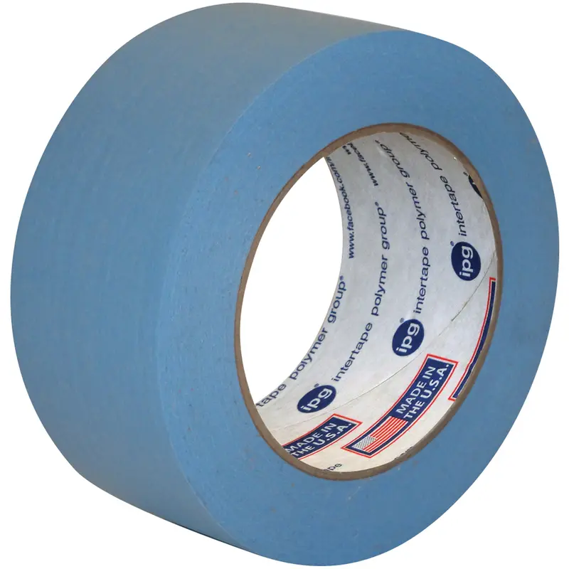 Utility Grade Coloured Masking Tape, 48 Mm (2") X 55 M (180'), Light Blue 1