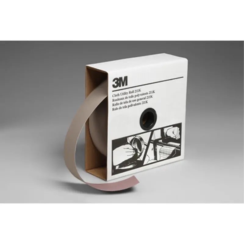 Utility Roll 211K, Aluminum Oxide, 2" W X 150' L, 120 Grit 1