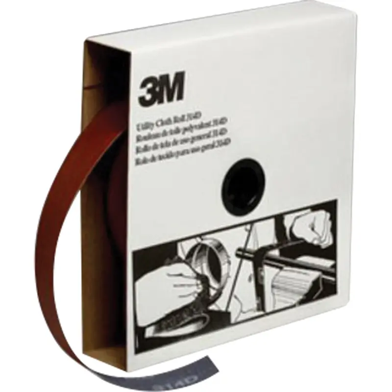 Utility Roll, Aluminum Oxide, 1-1/2" W X 150' L, P400 Grit 1