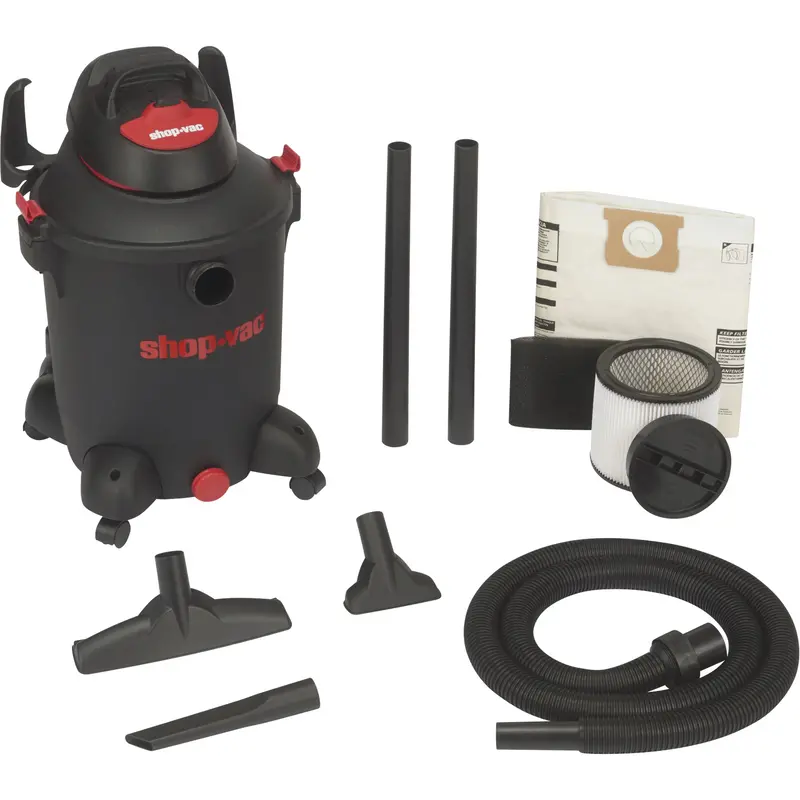 Utility Shop Vacuum, Wet-Dry, 5 Hp, 10 Us Gal. (37.9 Litres) 1