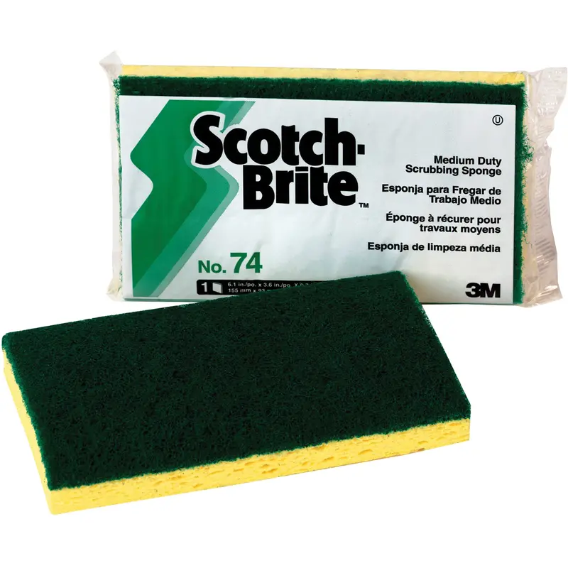 Utility Sponges, Cellulose, 6" W X 3-1/2" L 1