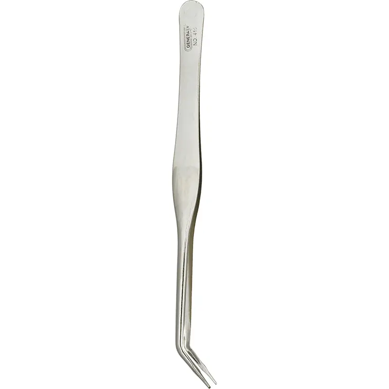 Utility Tweezers With Curved Tip 1