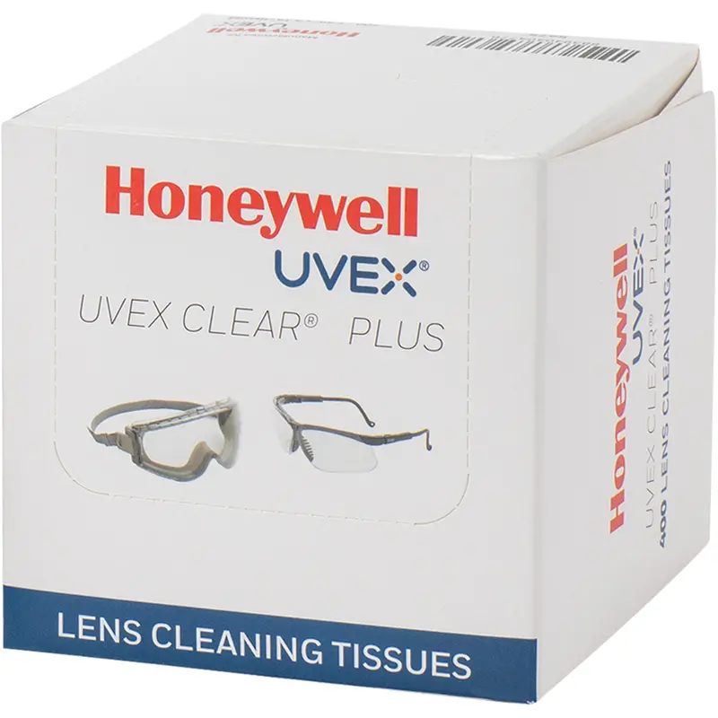 Uvex Clear® Plus Lens Tissues, 4.125" X 3.96" 1