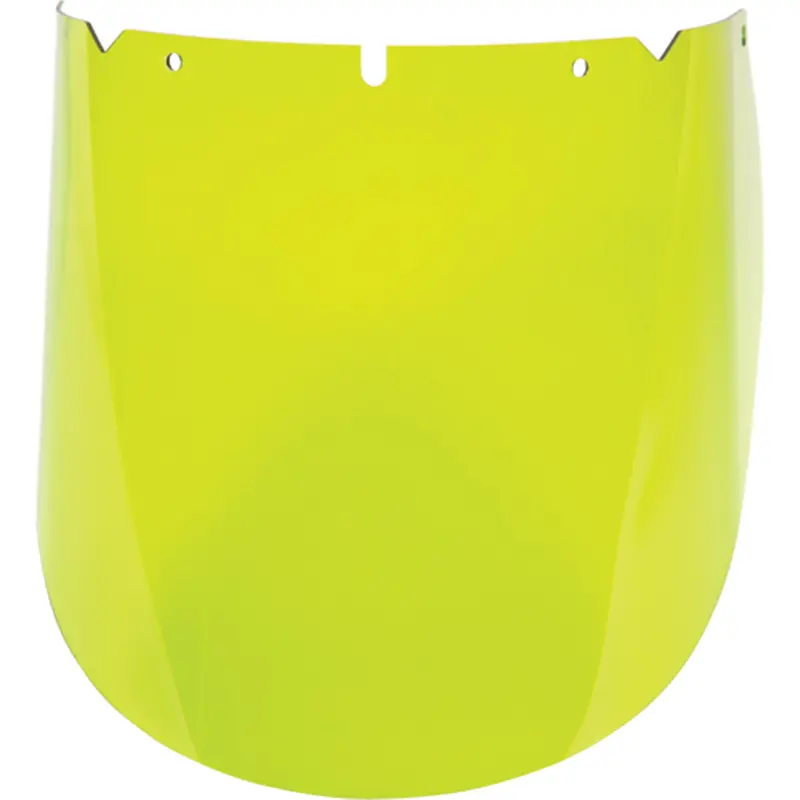 V-Gard® Visor For Arc Flash Application, Polycarbonate, Green Tint 1