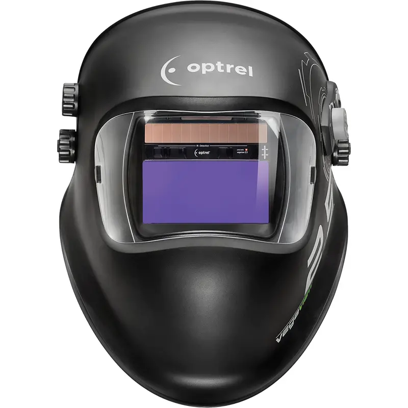 Vegaview2.5 Welding Helmets, 3.94" L X 1.97" W View Area, 2.5/8 - 12 Shade Range, Black 1
