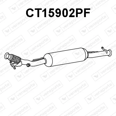 Veneporte Catalytic Converter Ct15902pf Euro 6 1