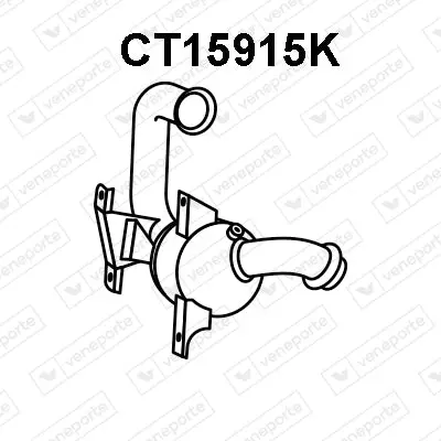 Veneporte Catalytic Converter Ct15915k Euro 6 1