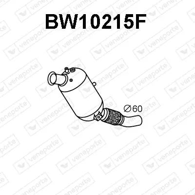 Veneporte Diesel Particule Filter Bw10215f Euro 6 1