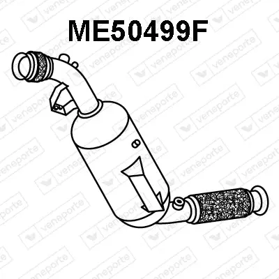 Veneporte Diesel Particule Filter Me50499f Euro 6 1
