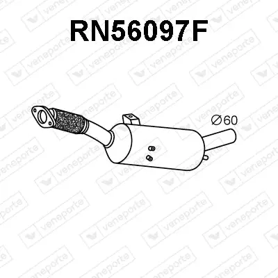 Veneporte Diesel Particule Filter Rn56097f Euro 6 1
