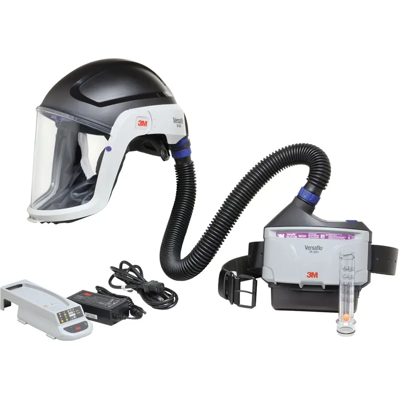 Versaflo™ Heavy Industry Papr Kit, Headcover & Faceshield, Lithium-Ion Battery 1