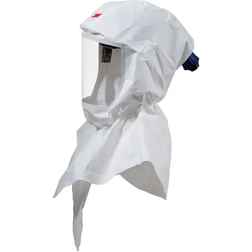 Versaflo™ Painter's Hood Assembly With Premium Head Suspension, Universal, Soft Top, Double Shroud 1