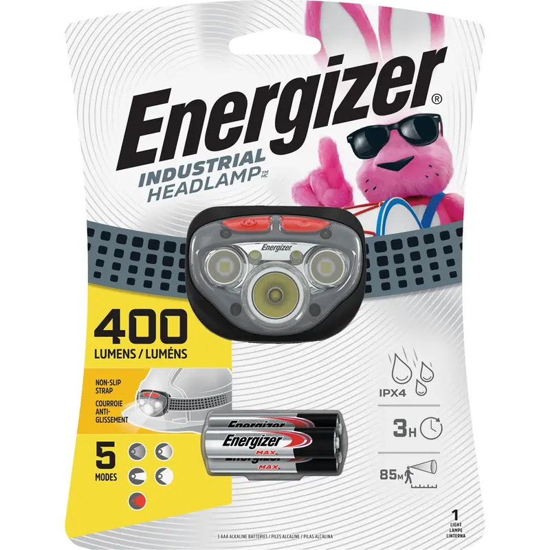 Vision Hd+ Focus Headlight, Led, 400 Lumens, 3 Hrs. Run Time, Aaa Batteries 1