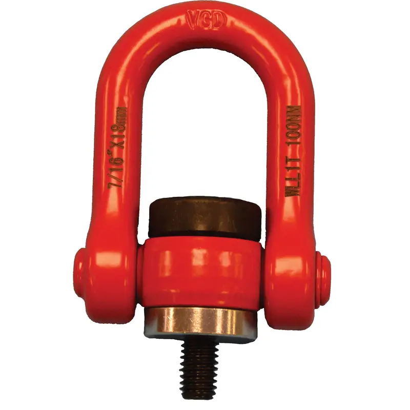 Vq Swivel Hoist Lifting Ring, 1/2", 21 Mm Thread Length, Alloy Steel 1