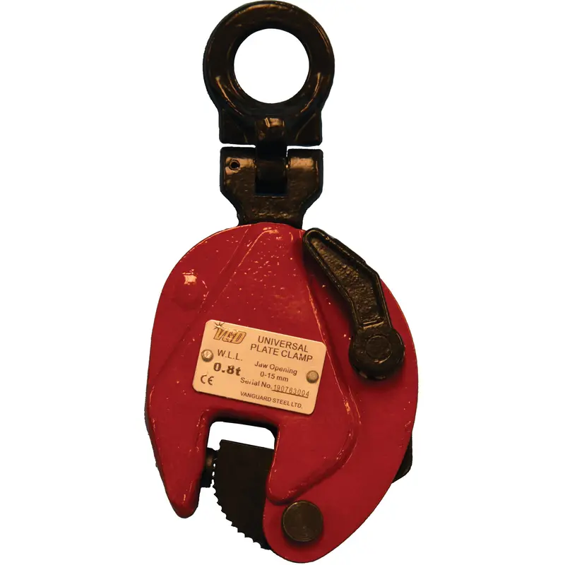 Vupc Universal Lifting Clamp, 2000 Lbs. (1 Tons), 0" - 25/32" Jaw Opening 1