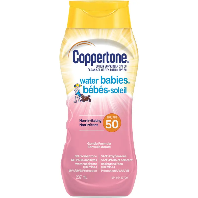 Water Babies® Non-Irritating Sunscreen, Spf 50, Lotion 1