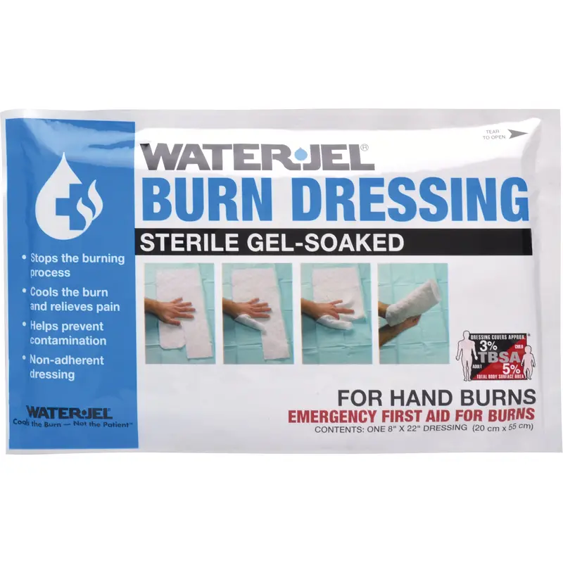 Water Jel® Burn Dressings, 8" X 22", Class 2 1