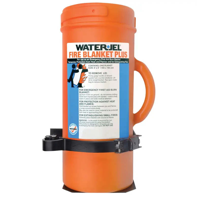 Water Jel® Fire Blankets, Wool, 30"L X 36"W 1