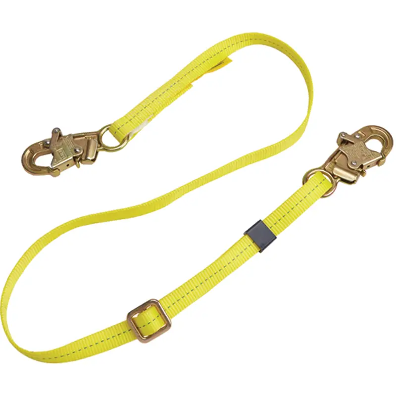 Web Adjustable Positioning Lanyard, 1 Legs, 6', Csa Class B, Polyester 1