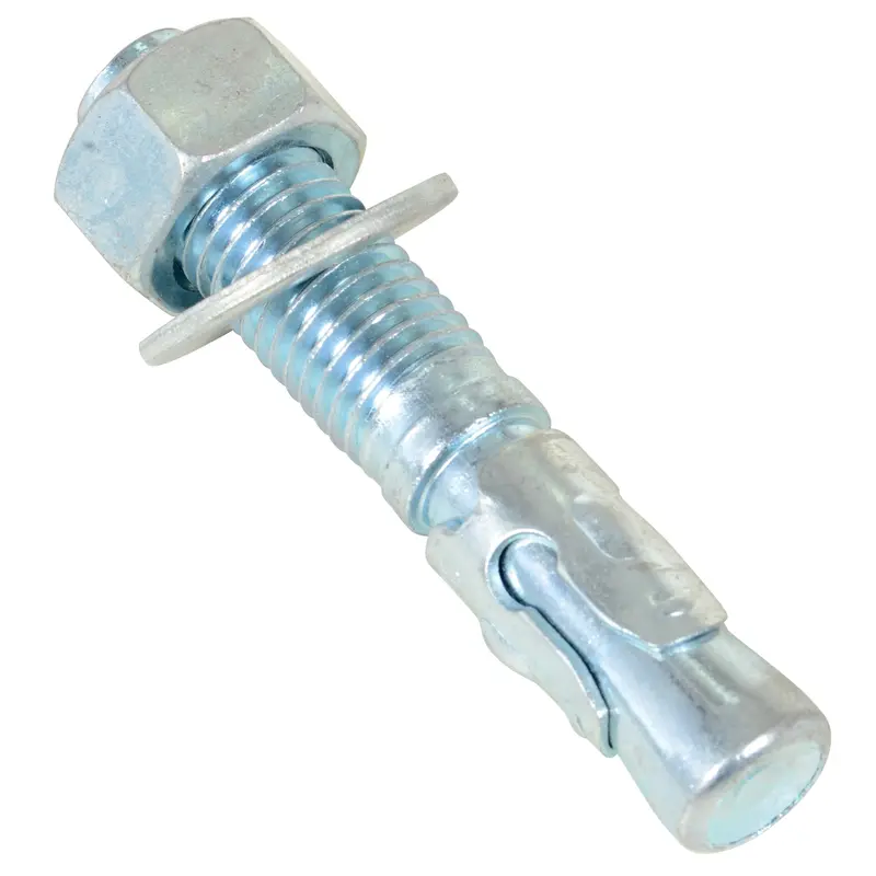 Wedge Bolt Anchor, Zinc Plated, 3/4" X 4-1/4" 1